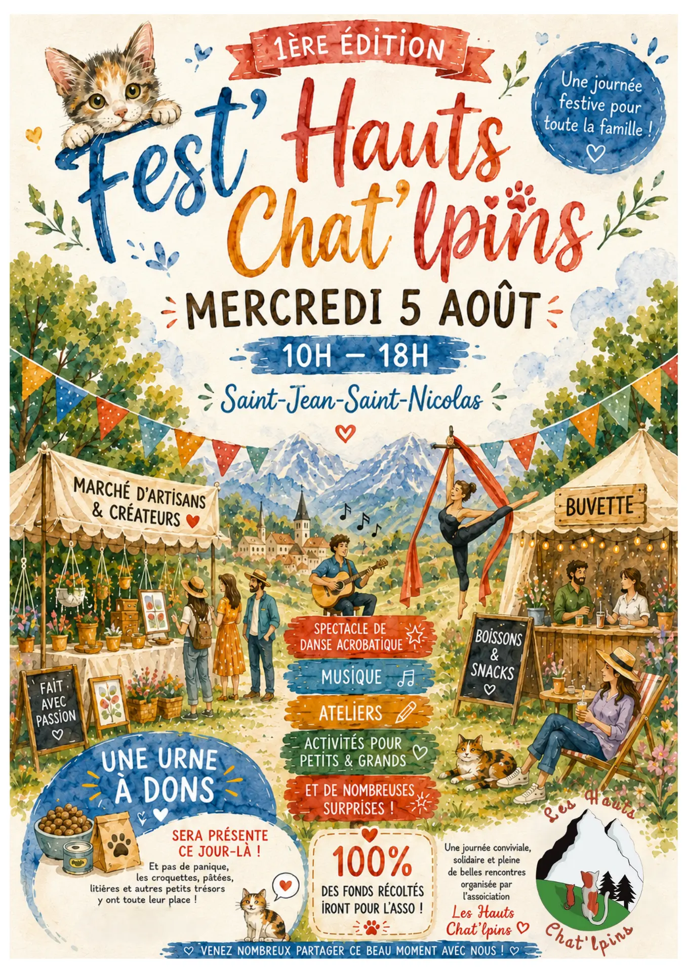 Marché artisanal Les Hauts-Chat'lpins