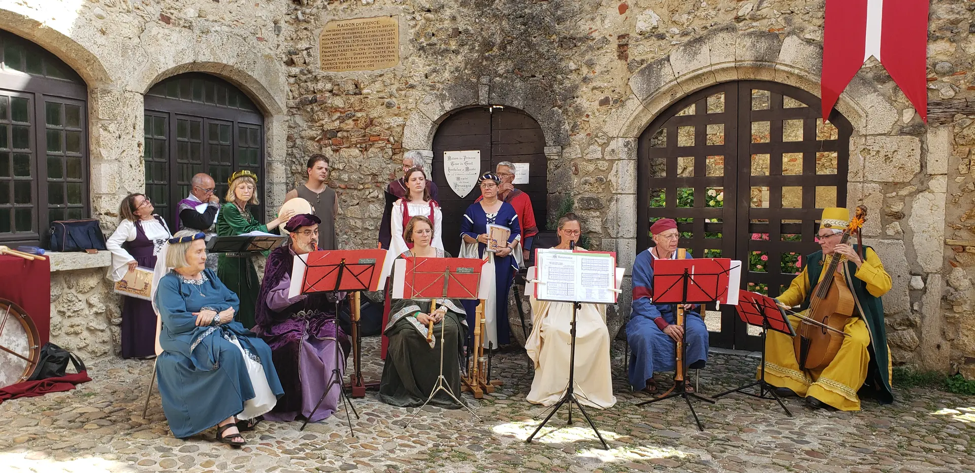 Concert à la Fête médiévale de Pérouges