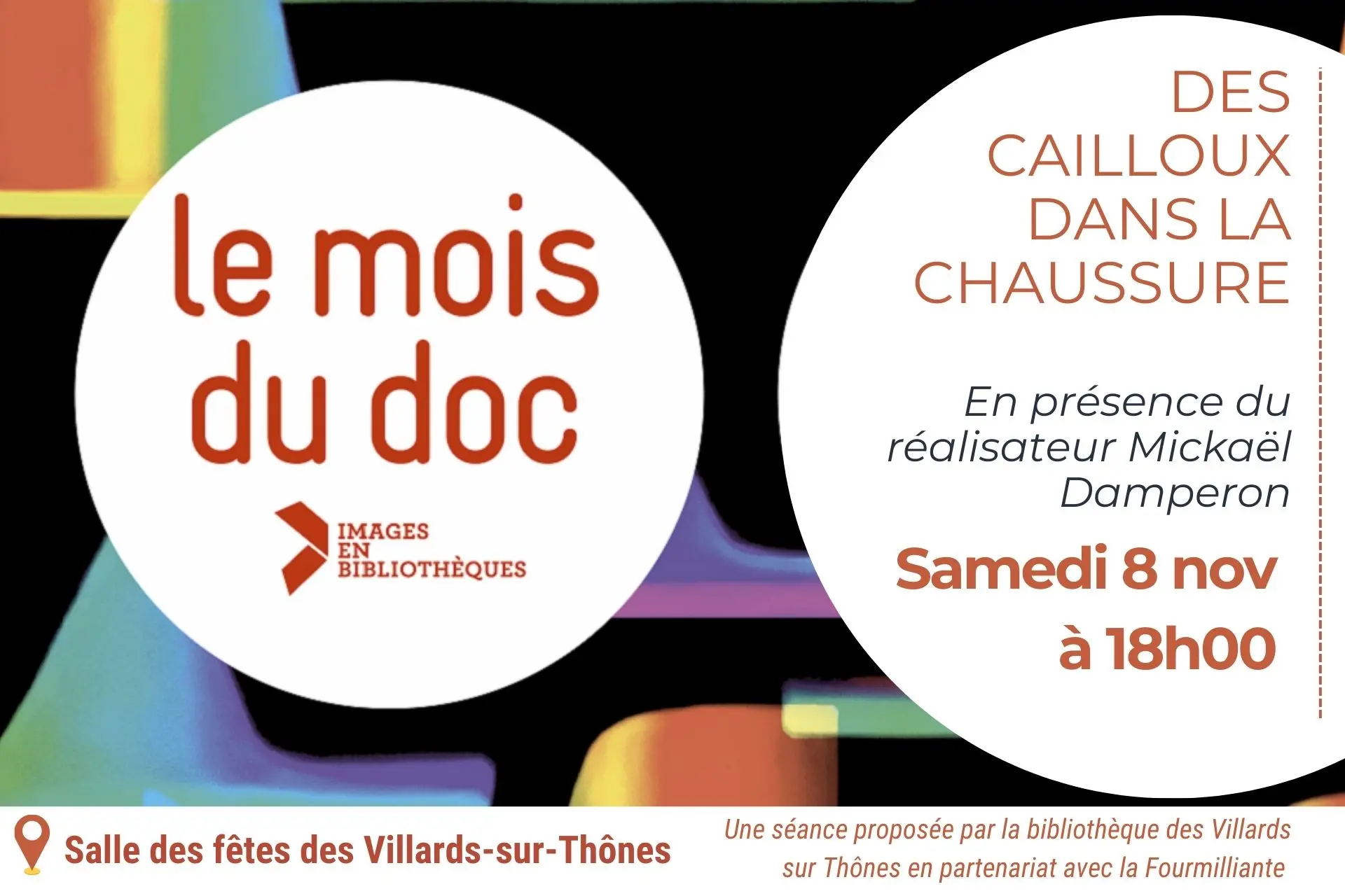 Projection du film documentaire Des cailloux dans la chaussure_Les Villards-sur-Thônes