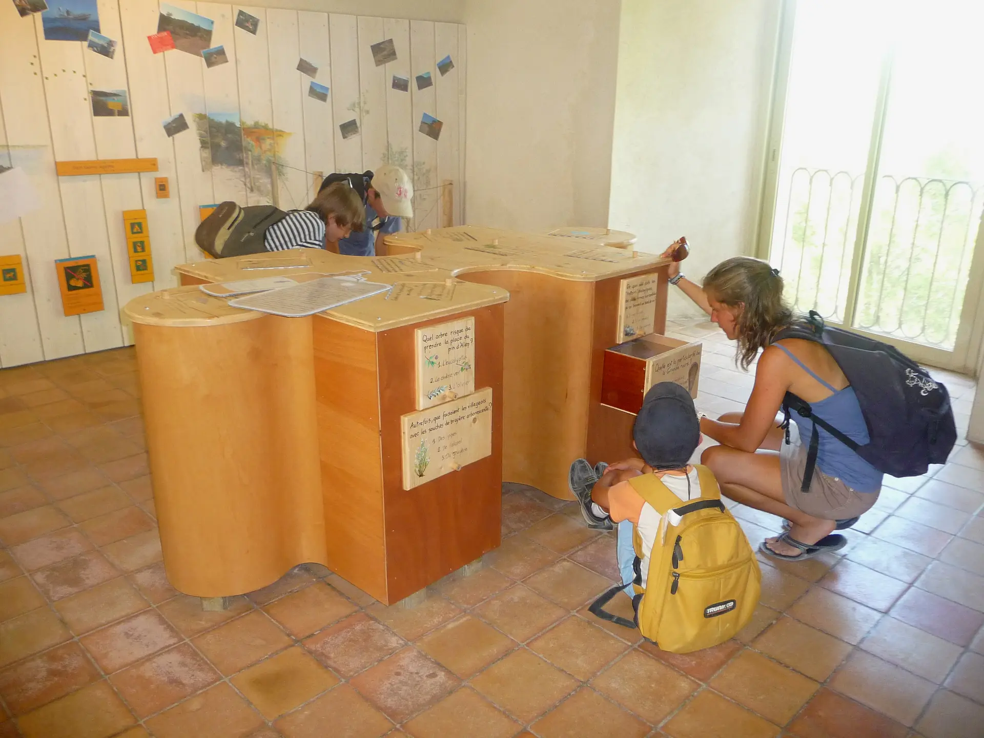 Découverte de l'exposition Porquerolles, une île à vivre