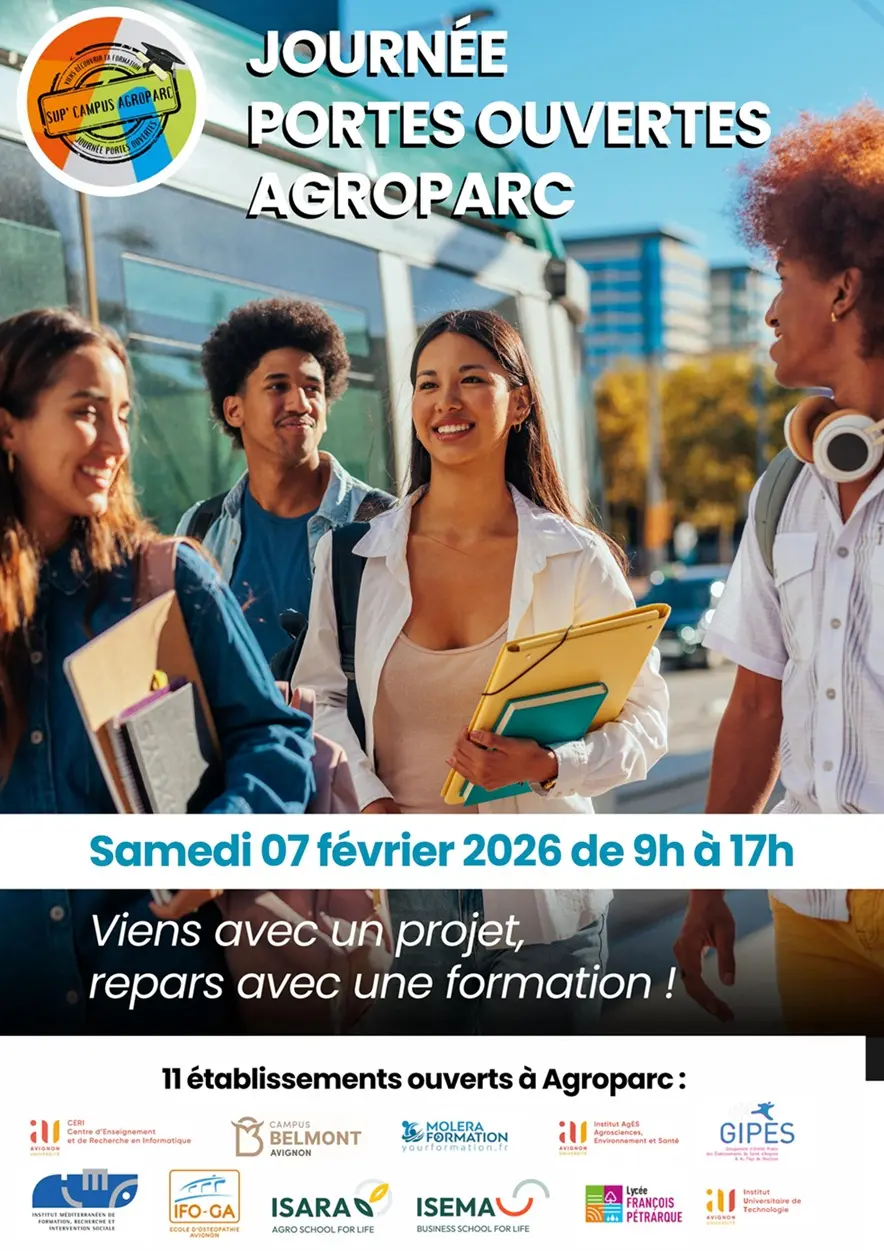 Journées Portes Ouvertes Sud'Campus Agroparc_Avignon