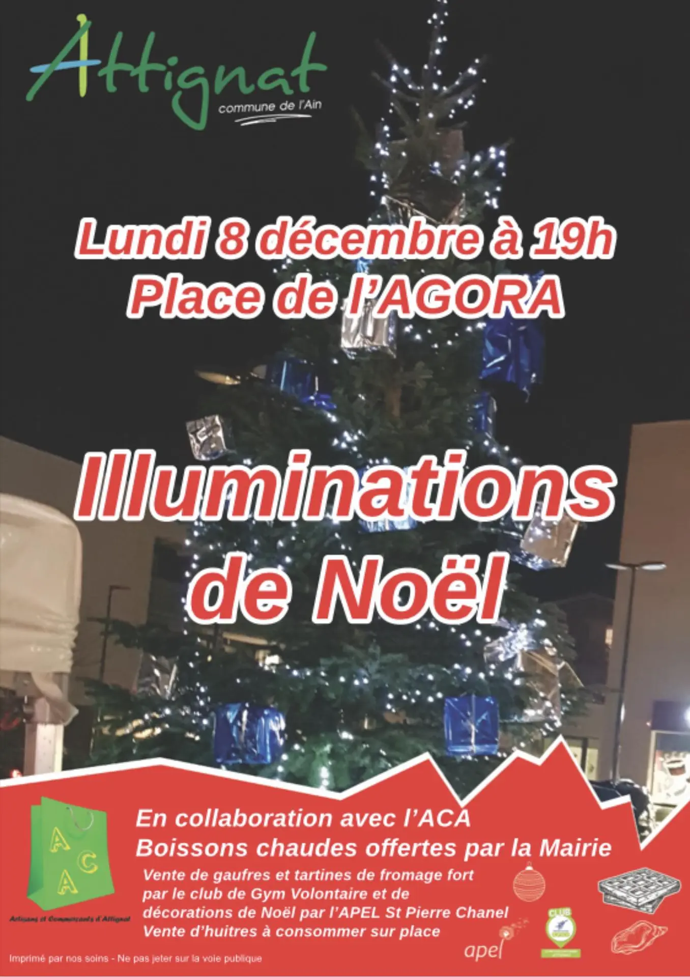 Illuminations de Noël_Attignat_2025