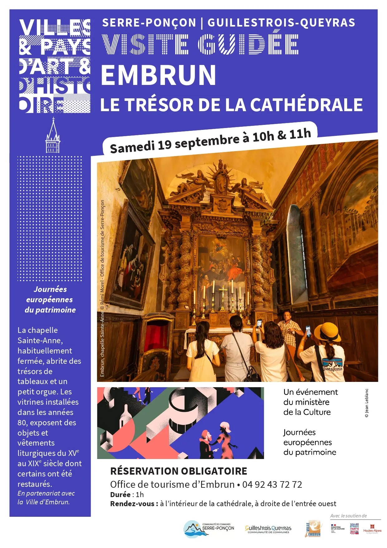 Visite guidée JEP : Le trésor de la cathédrale_Embrun