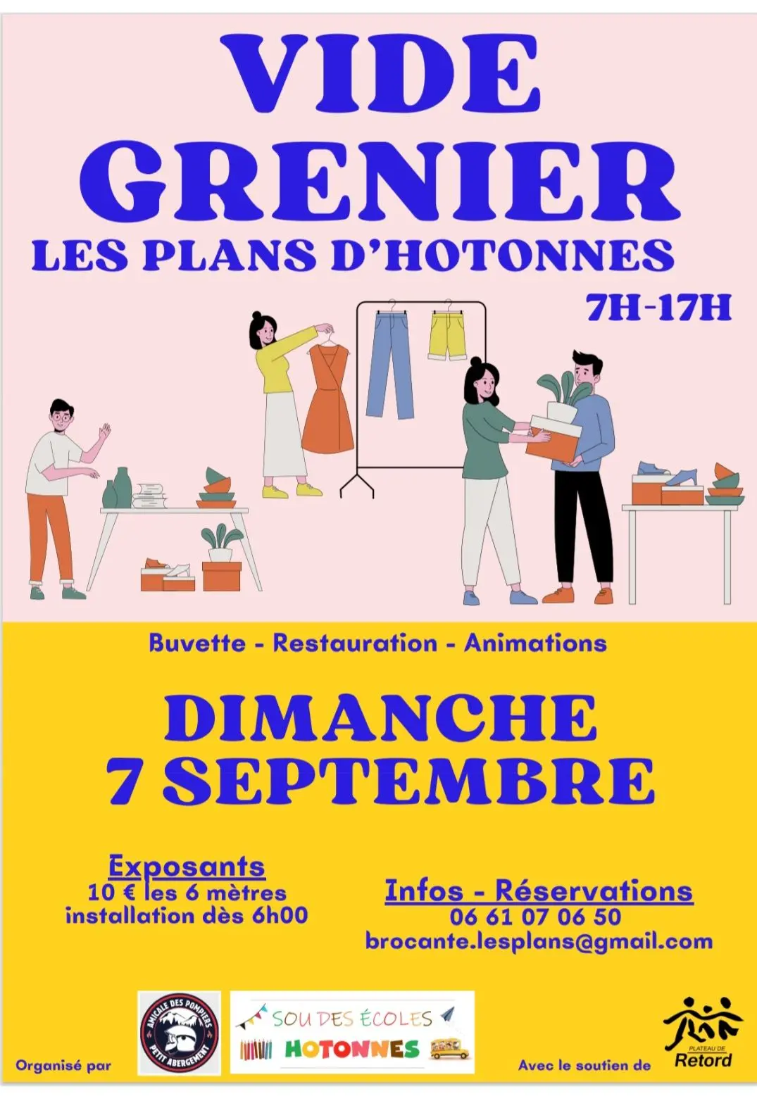 Vide grenier aux Plans d'Hotonnes_Haut Valromey