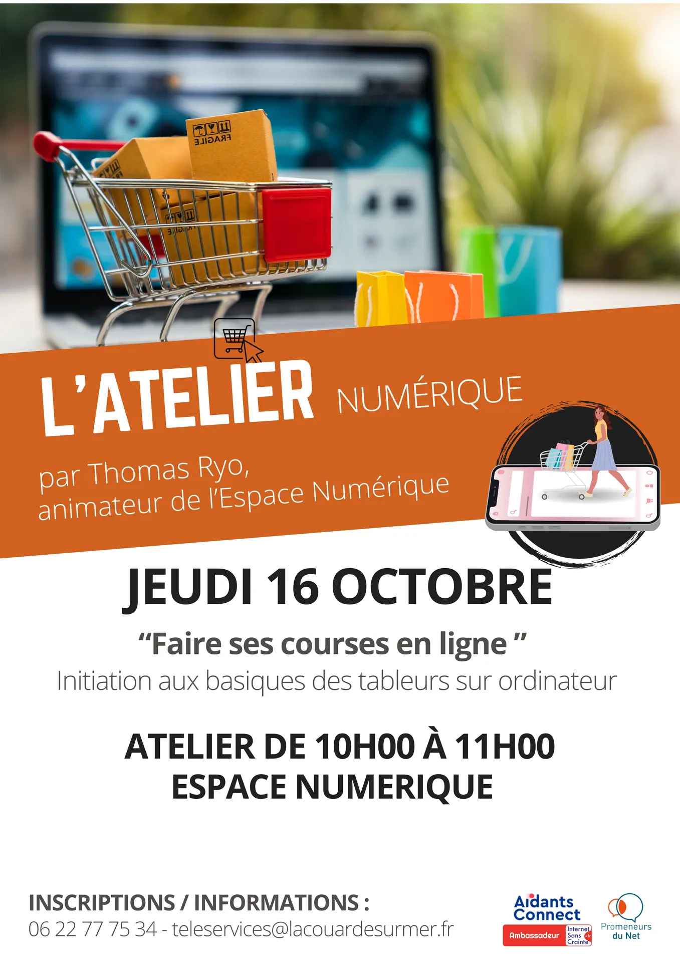 Taller digital: Compras online_La Couarde-sur-Mer