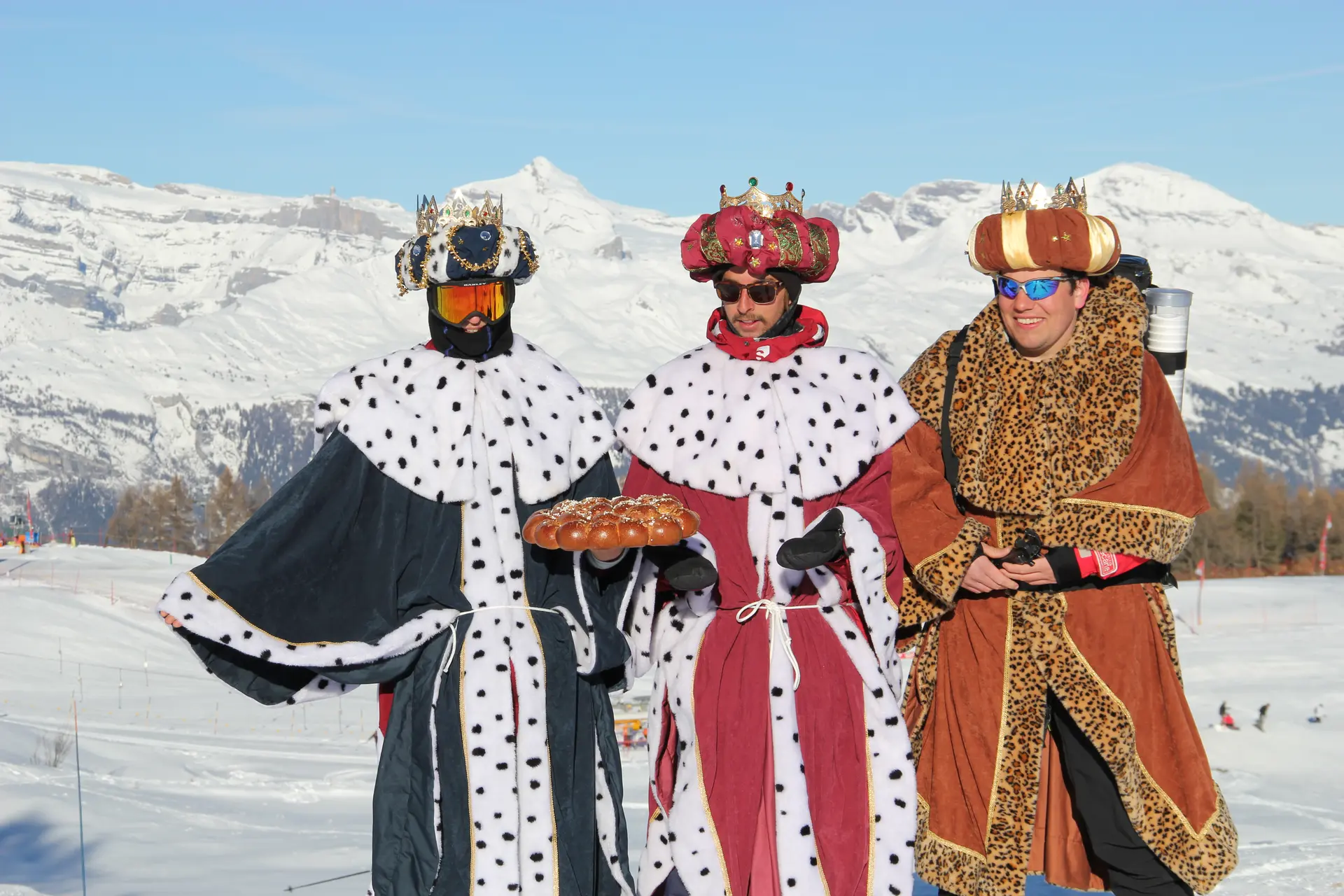 Les rois mages en pistes