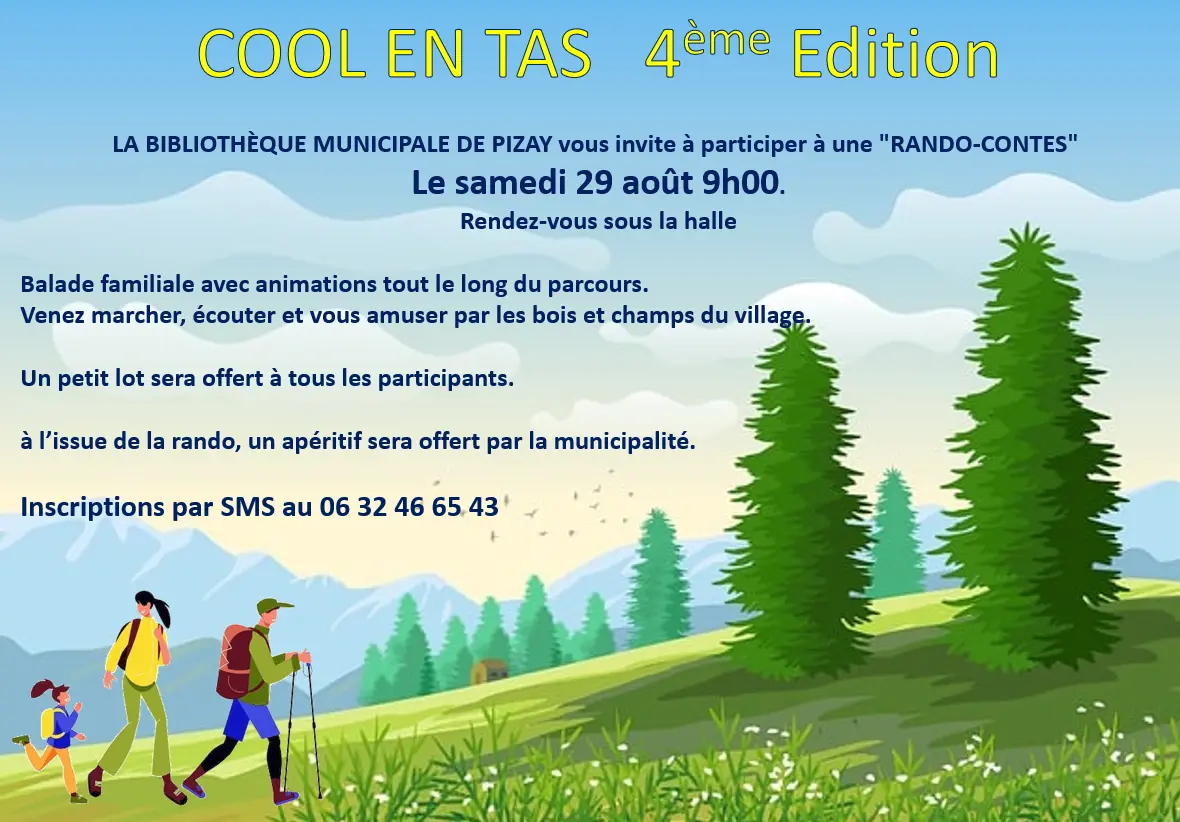 Affiche de cool en tas