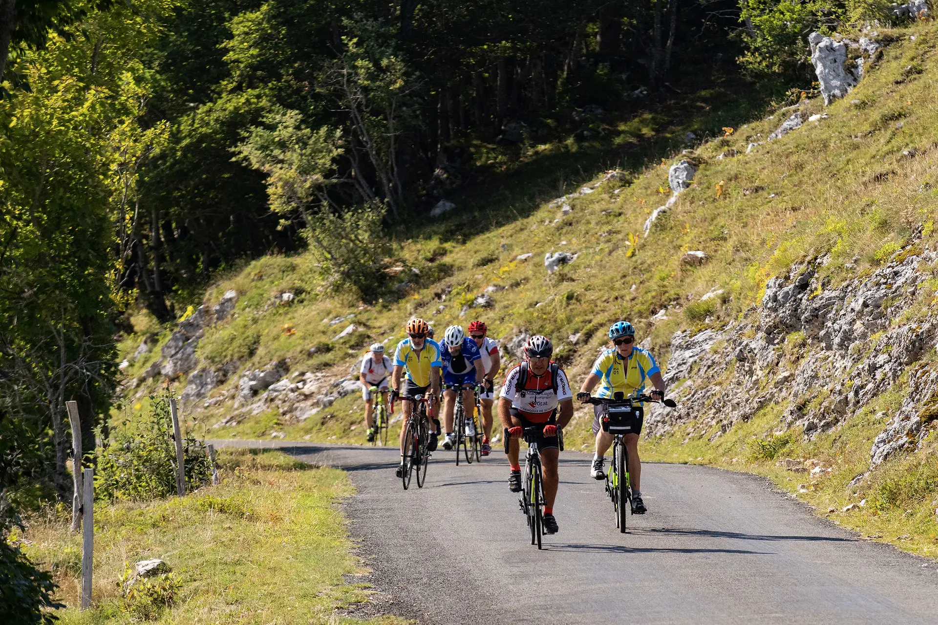 Journée cyclo du Grand Colombier : juillet_Culoz-Béon