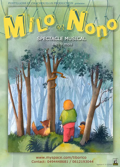 Spectacle musical Milo & Nono_Bandol