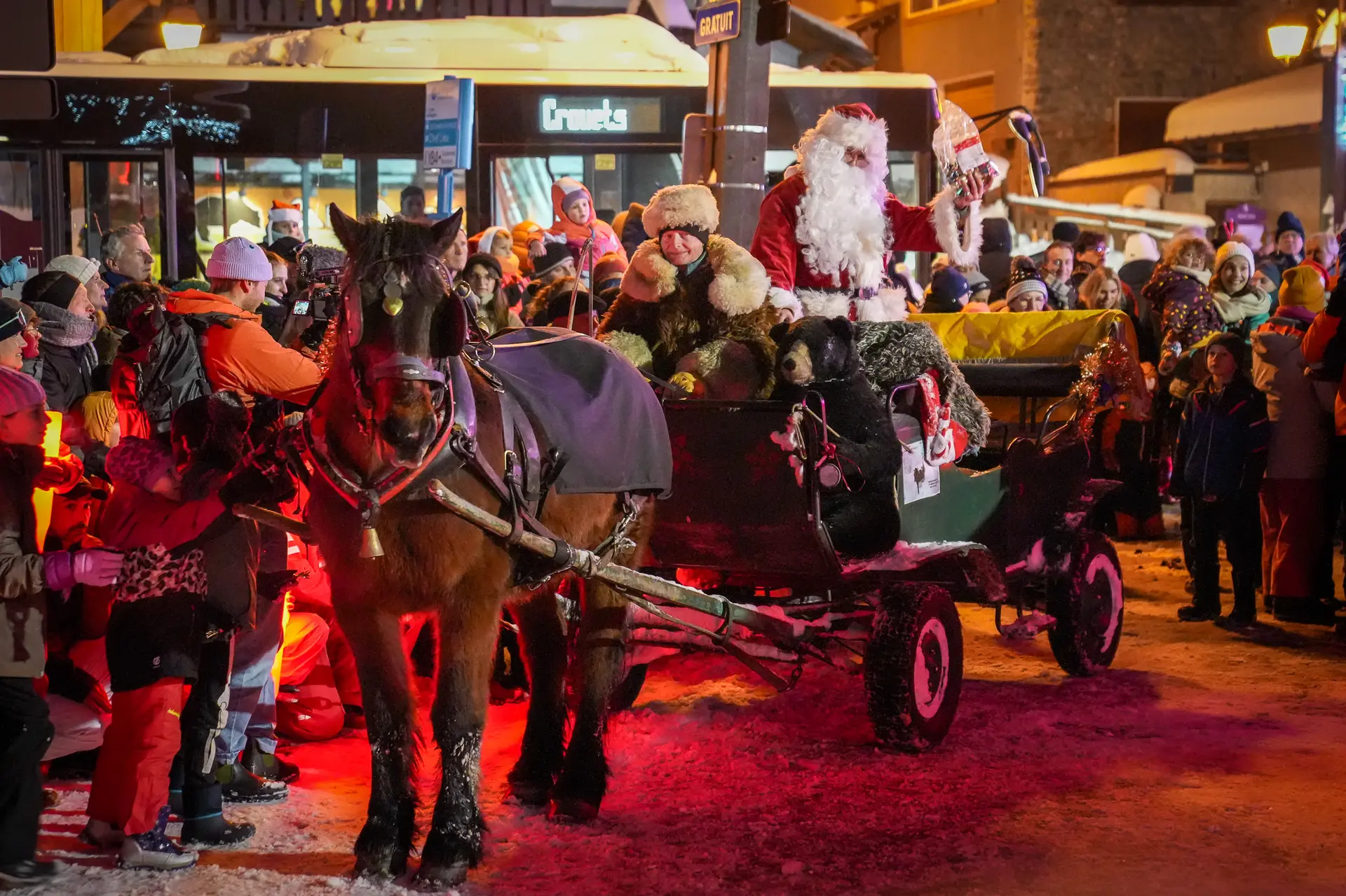 Parade de Noël_Les Contamines-Montjoie