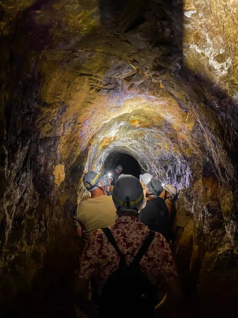 Visite guidée de la mine de l'Argentière