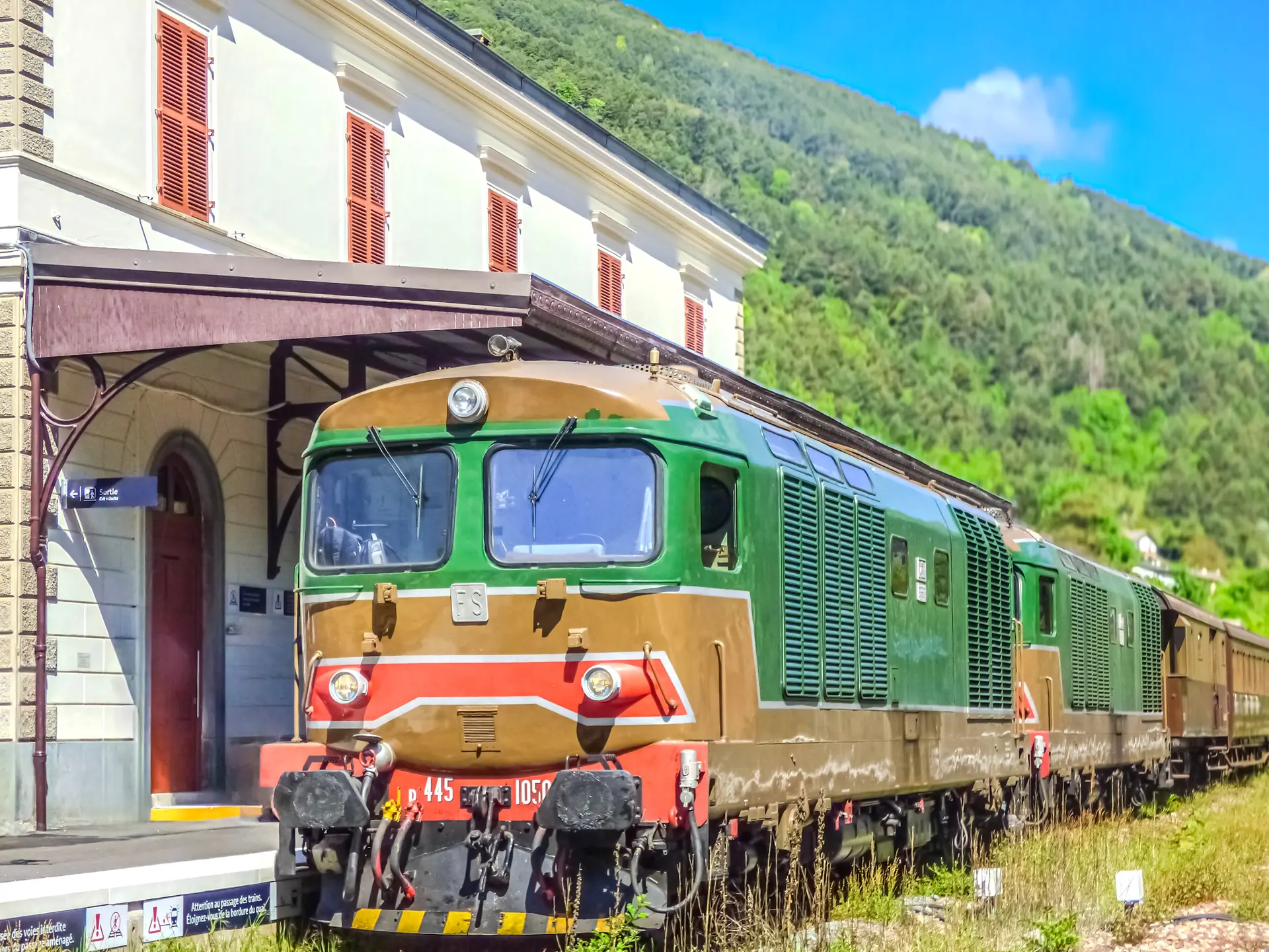 Train historique Vintimille - Tende