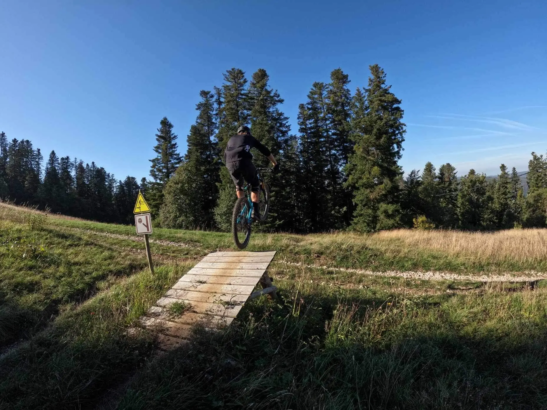 Bike Park de Cormaranche en Bugey