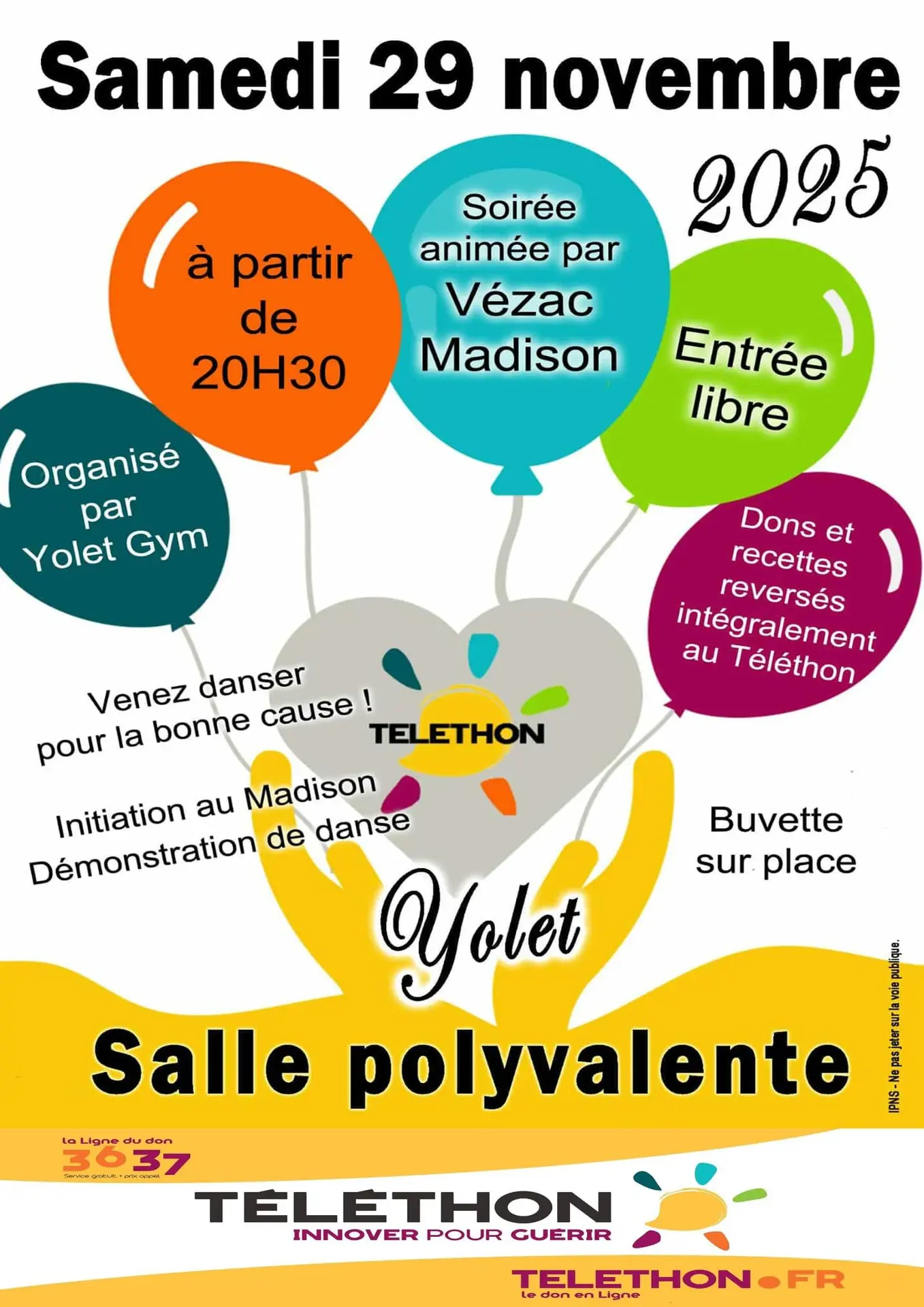 Soirée animée pour le téléthon à Yolet