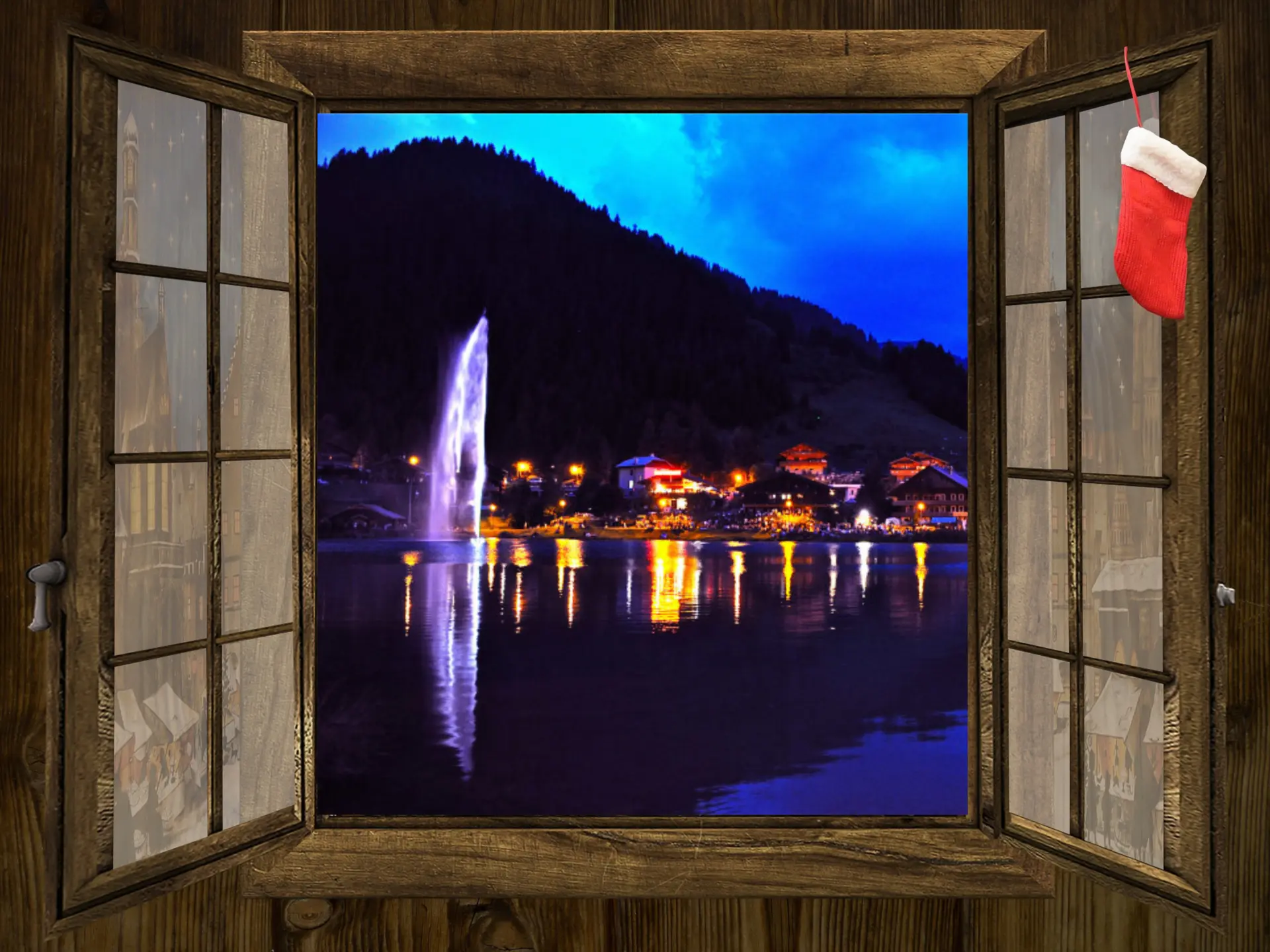 Fenêtre de l'avent Franco-Suisse_Châtel