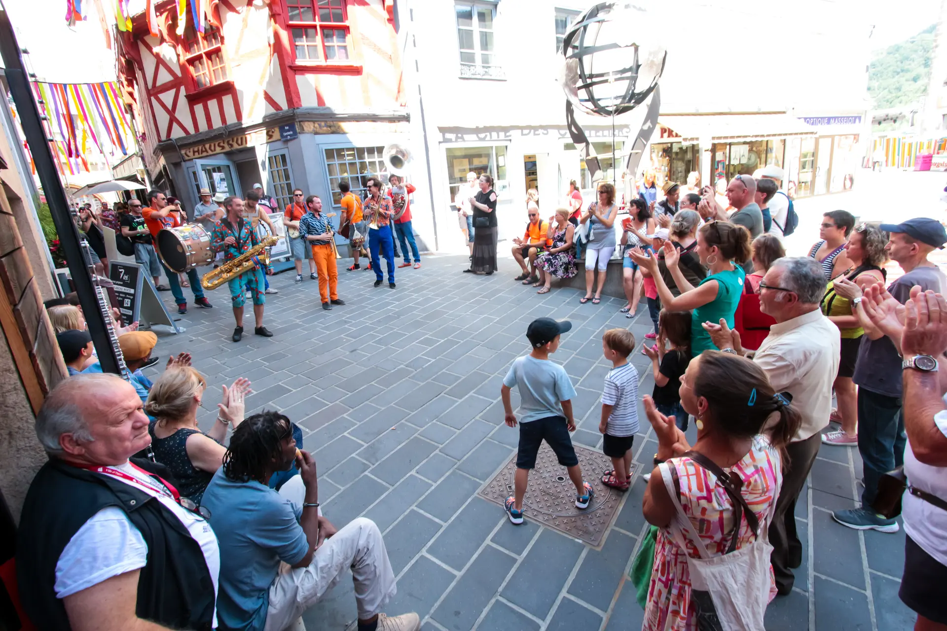 Animations de rue en journée