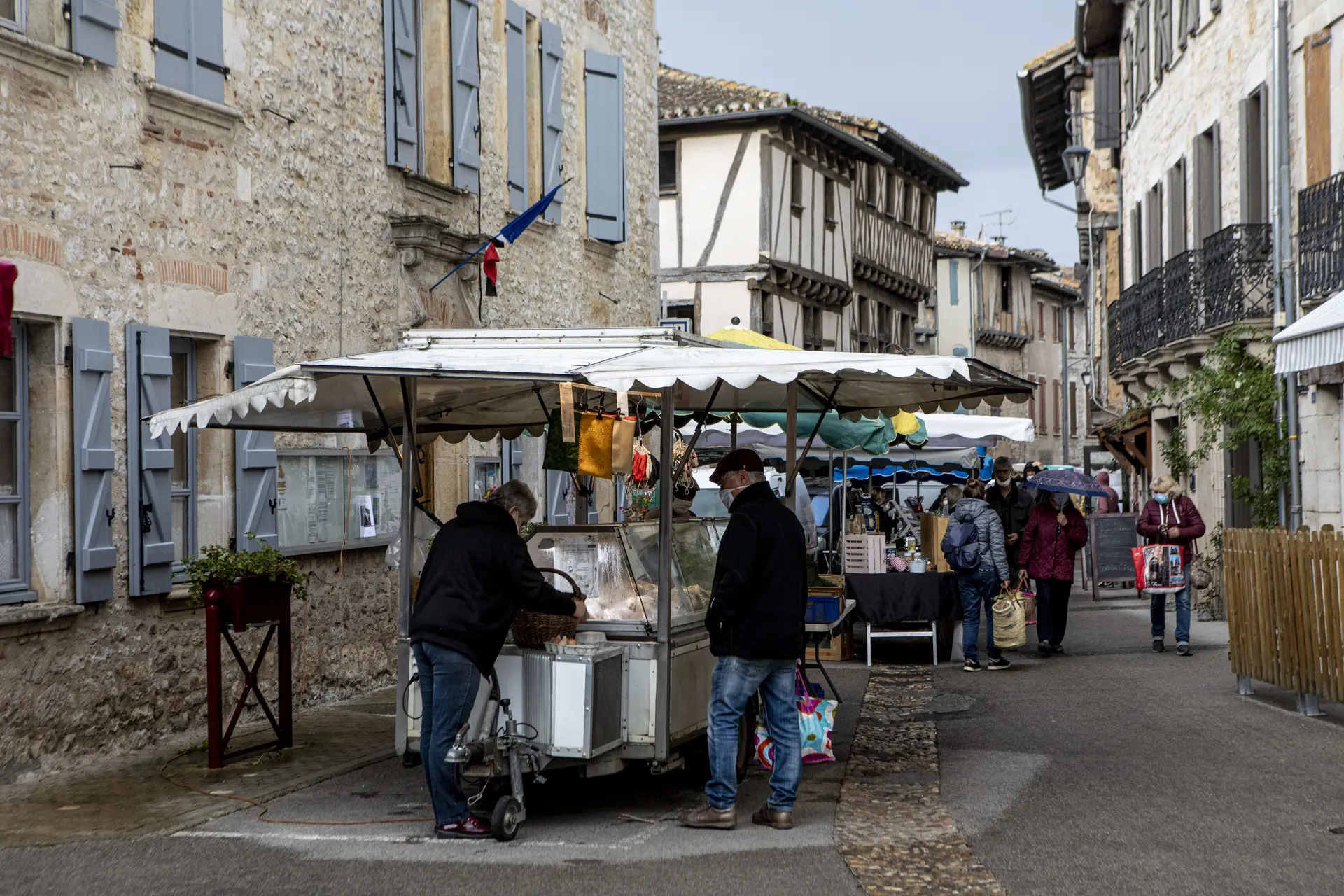 Marché de Montricoux le vendredi