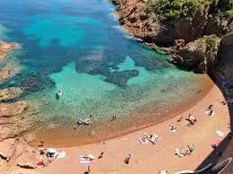 Randonnée dans l'Esterel à l'ouest de la Calanque d'Aurelle
