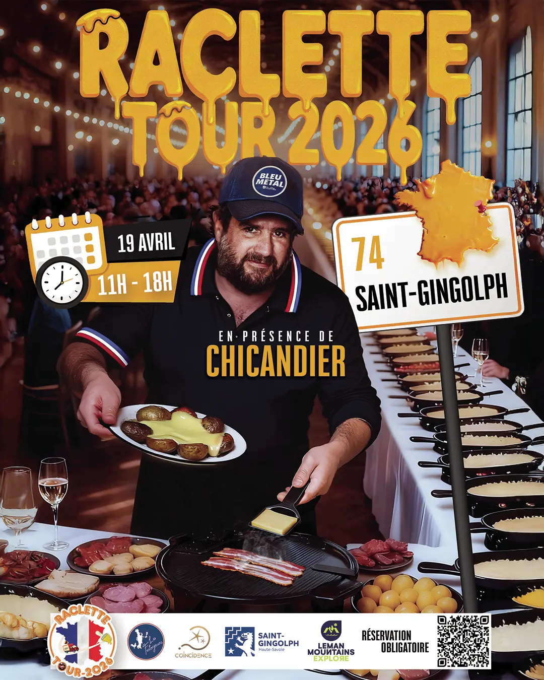 Raclette Tour 2026 avec Chicandier