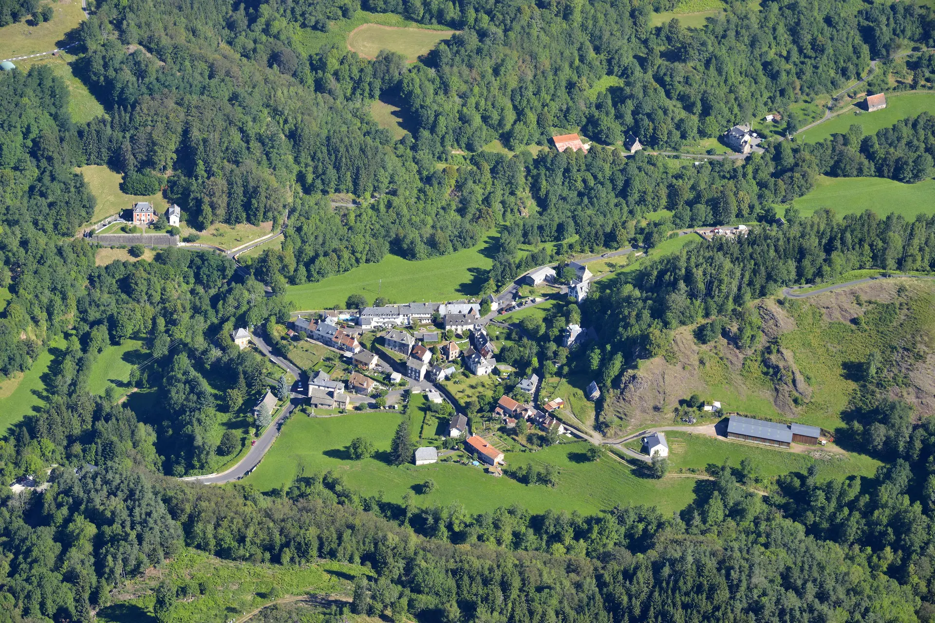 Vue aérienne
