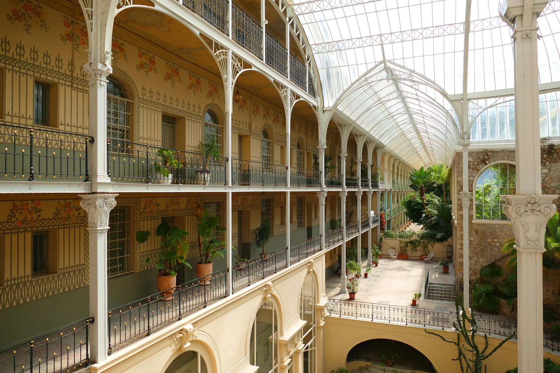 Jardin d'hiver du Riviera Palace