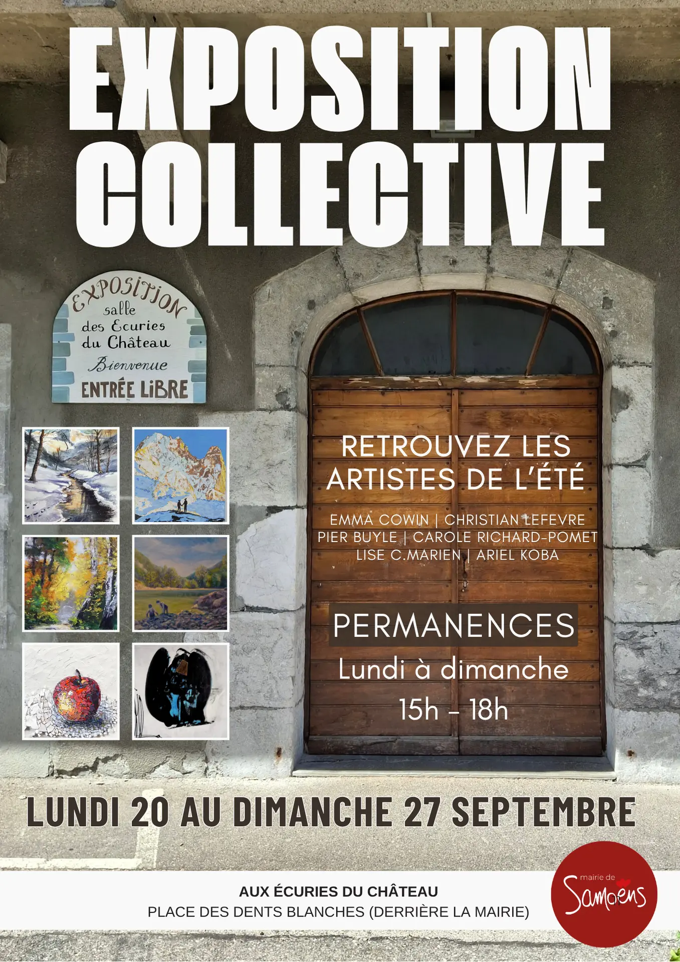 Expositions collective - 21-27/09/2026