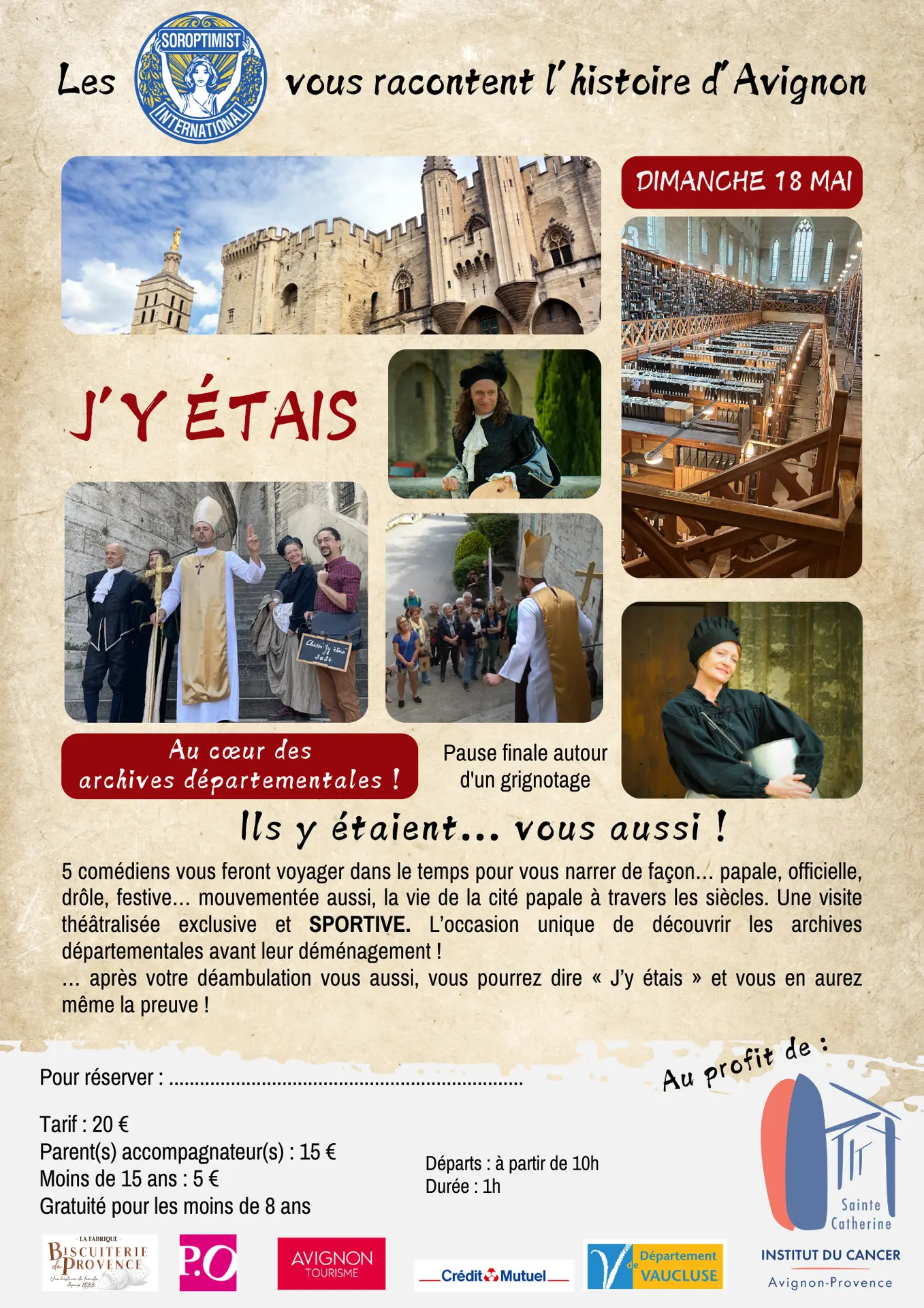 J'y étais - Visite théâtralisée des Archives départementales_Avignon