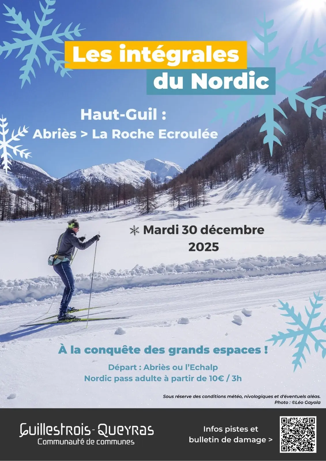 Les intégrales de l'espace nordique du Queyras - Le haut Guil_Abriès-Ristolas