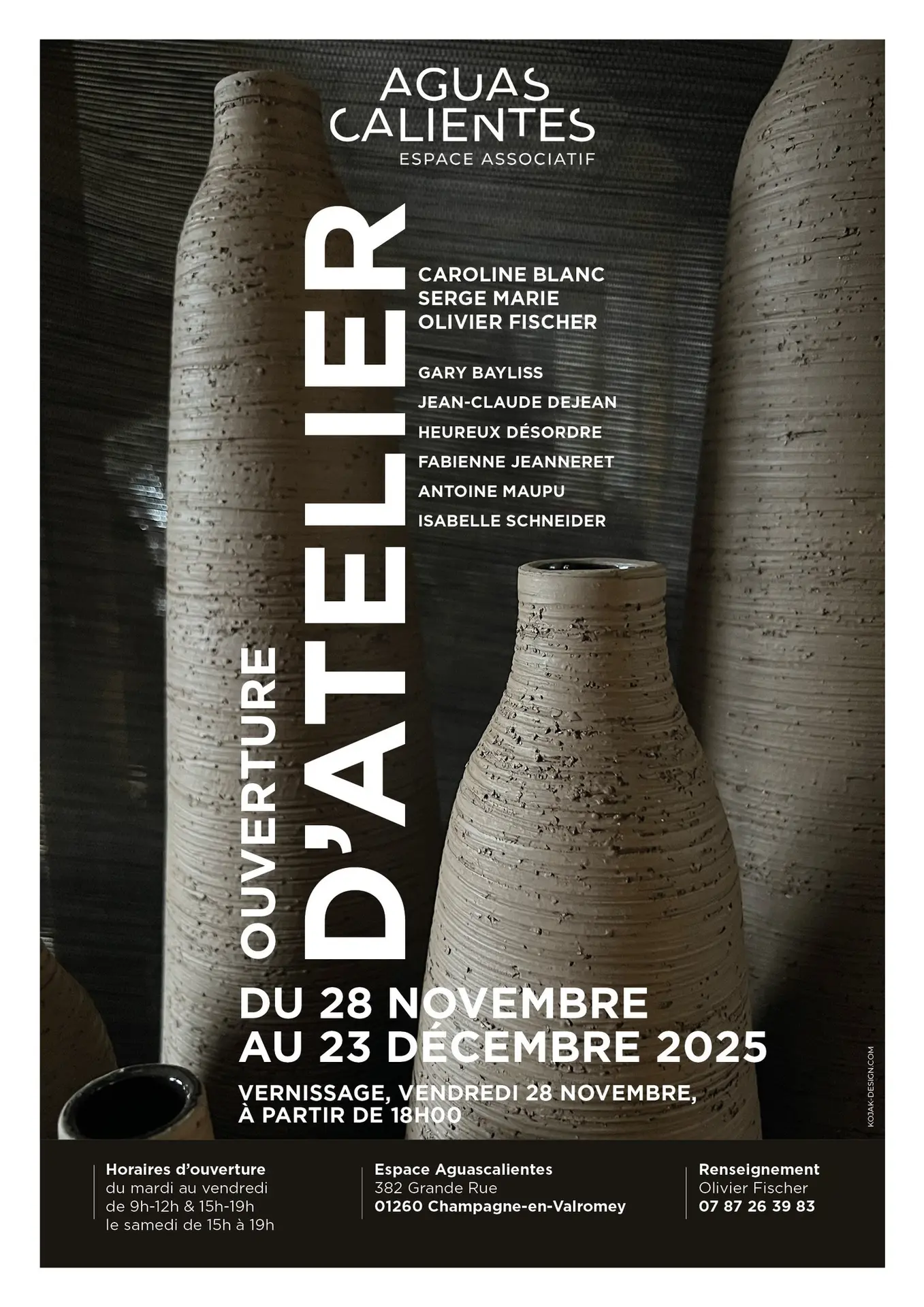 Ouverture d'atelier à l'Espace Aguascalientes_Champagne-en-Valromey