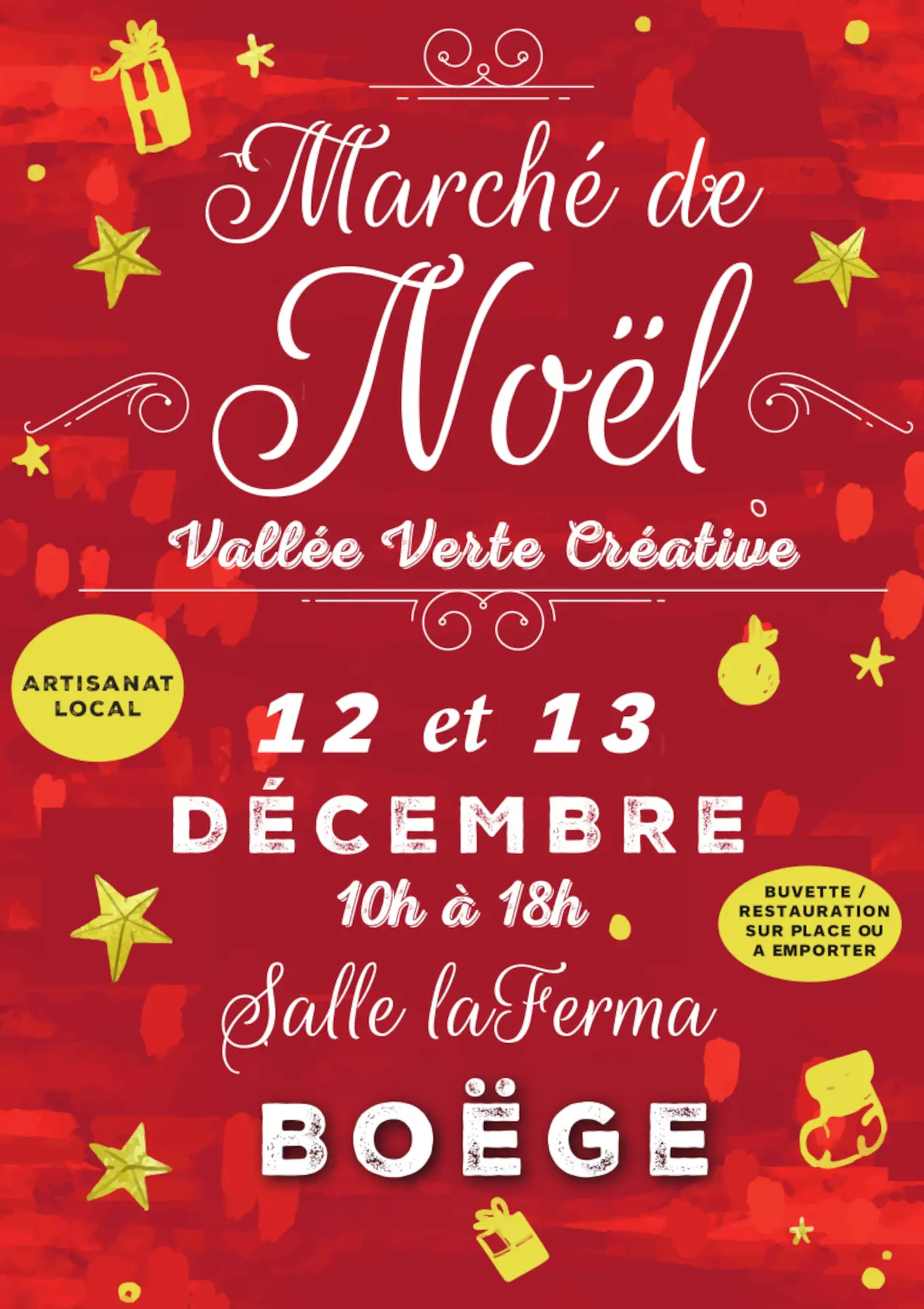Marché de Noël de la Vallée Verte_Boëge