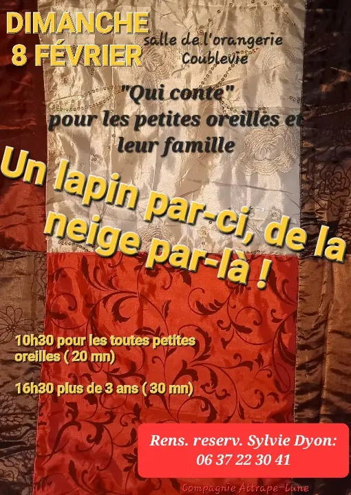 Spectacle conté : Un lapin par-ci, de la neige par là !