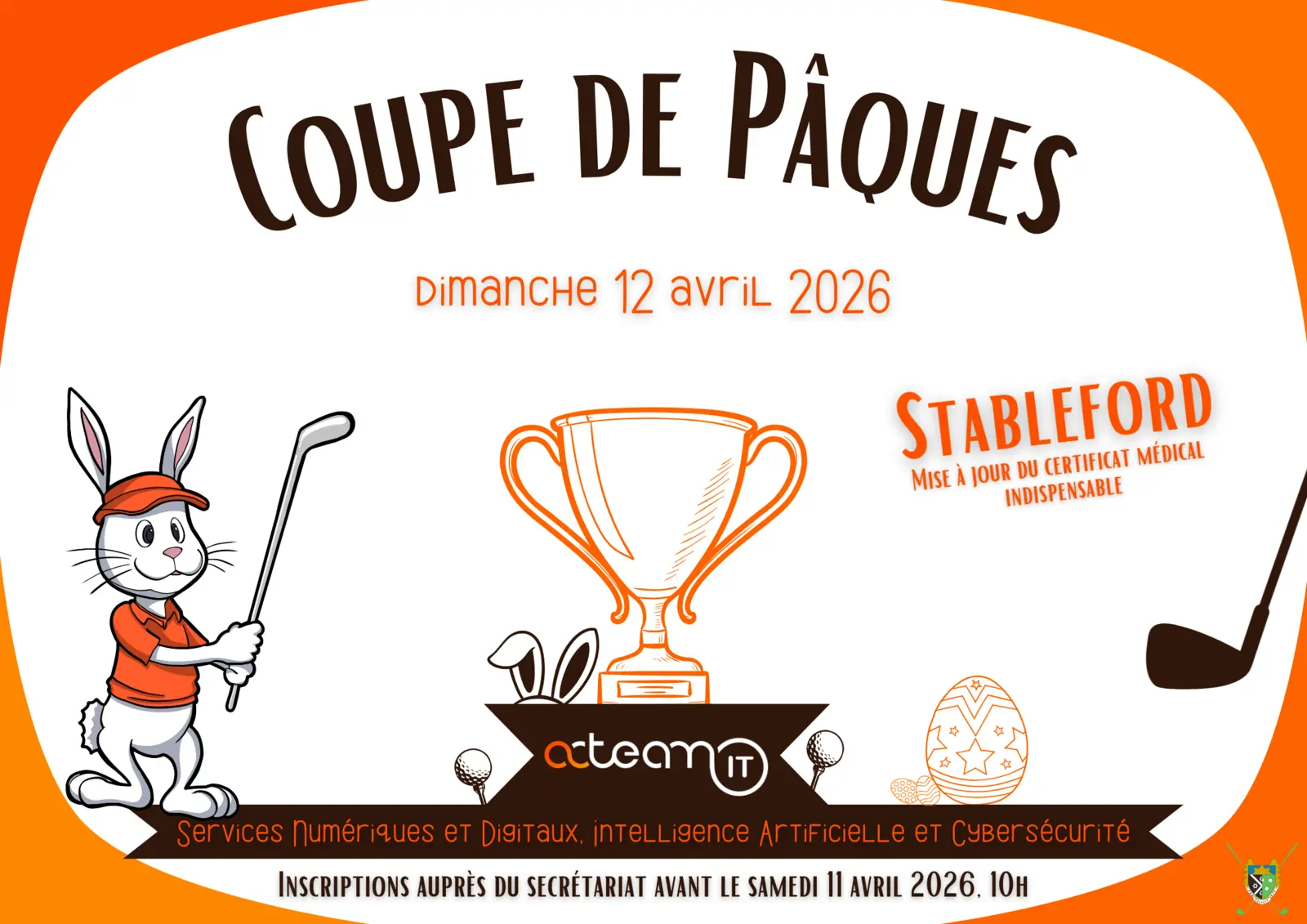 Coupe de Pâques Acteam-it au  Golf de Valcros