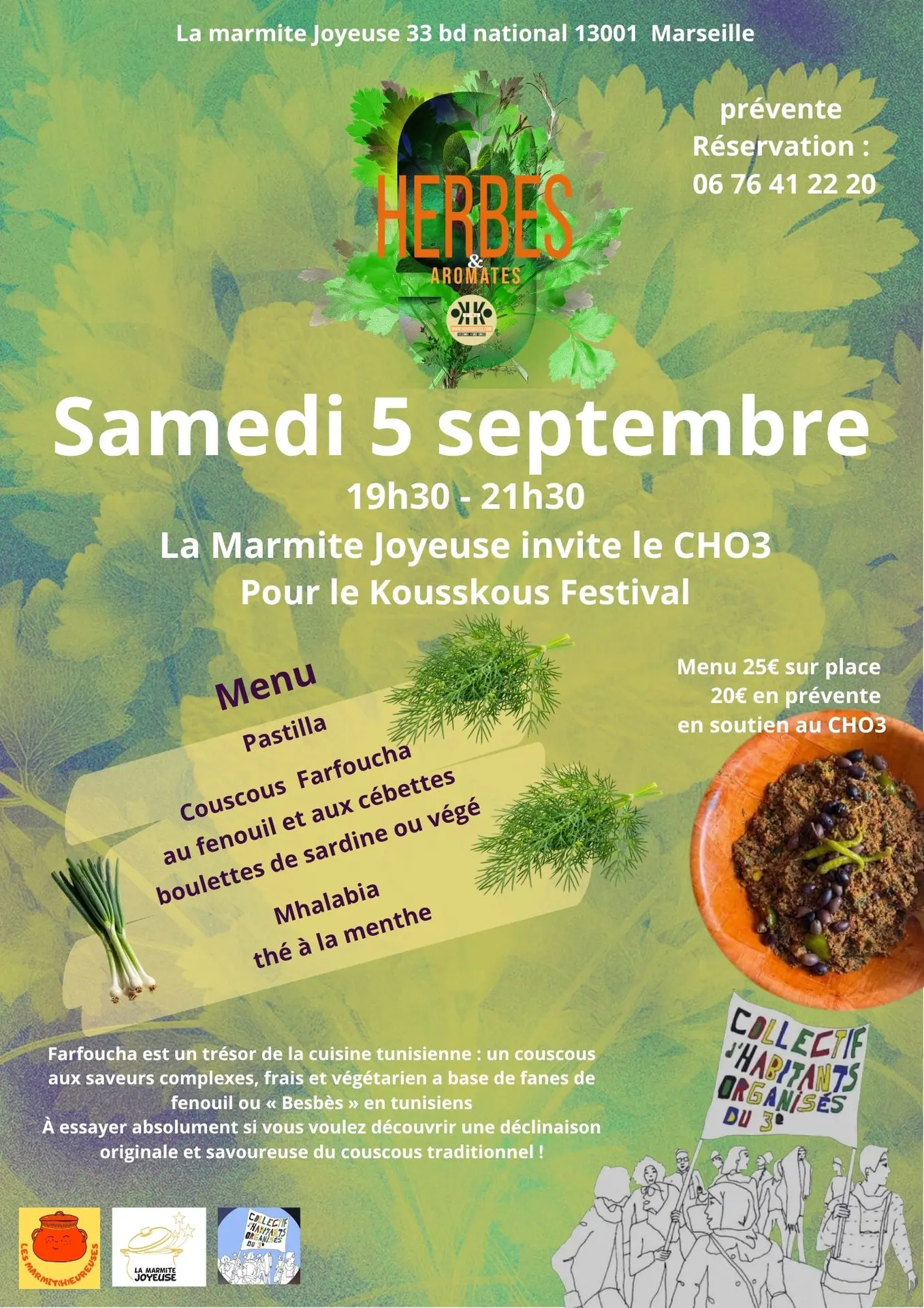 Decouvrir le couscous Farfoucha