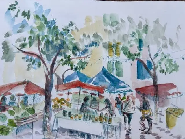 marché Ax-les-Thermes