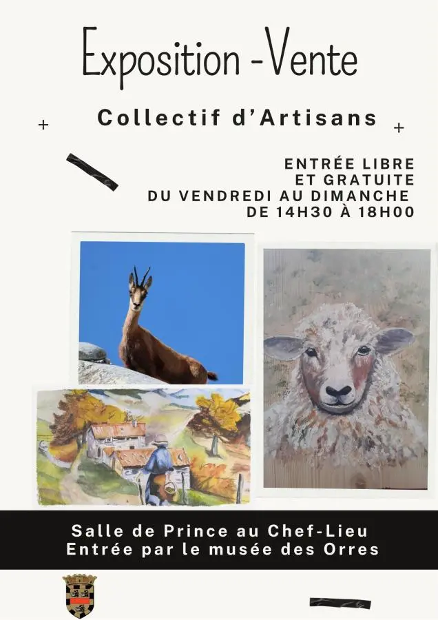 Exposition - vente : Collectif d'artisans_Les Orres