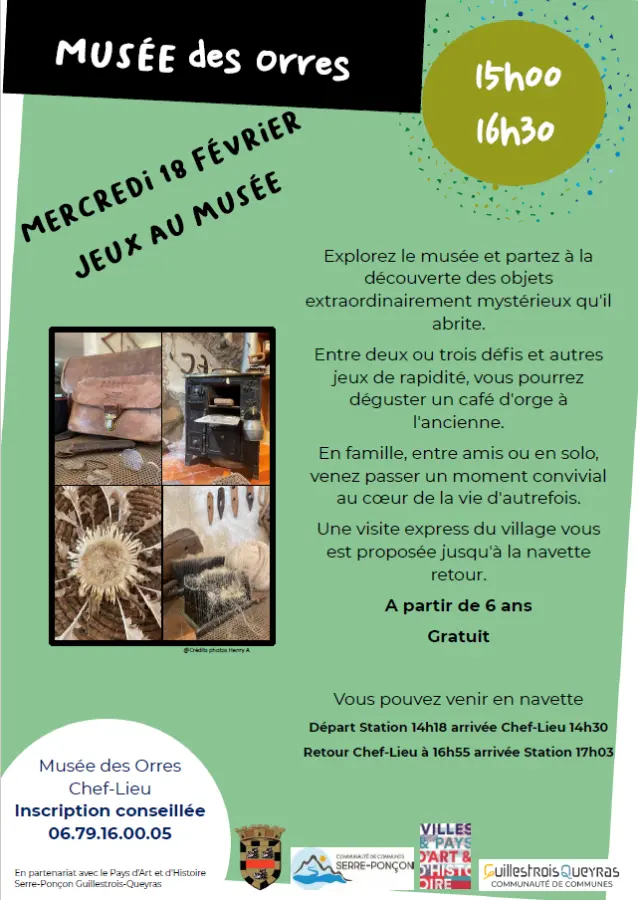 Jeux au Musée des Orres_Les Orres