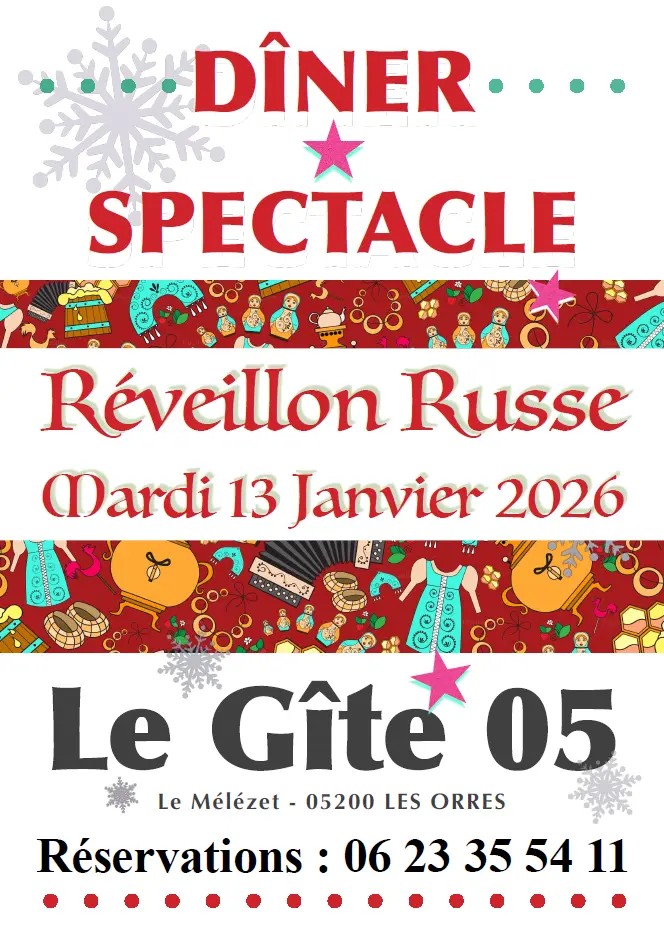 Réveillon Russe au Gîte 05_Les Orres