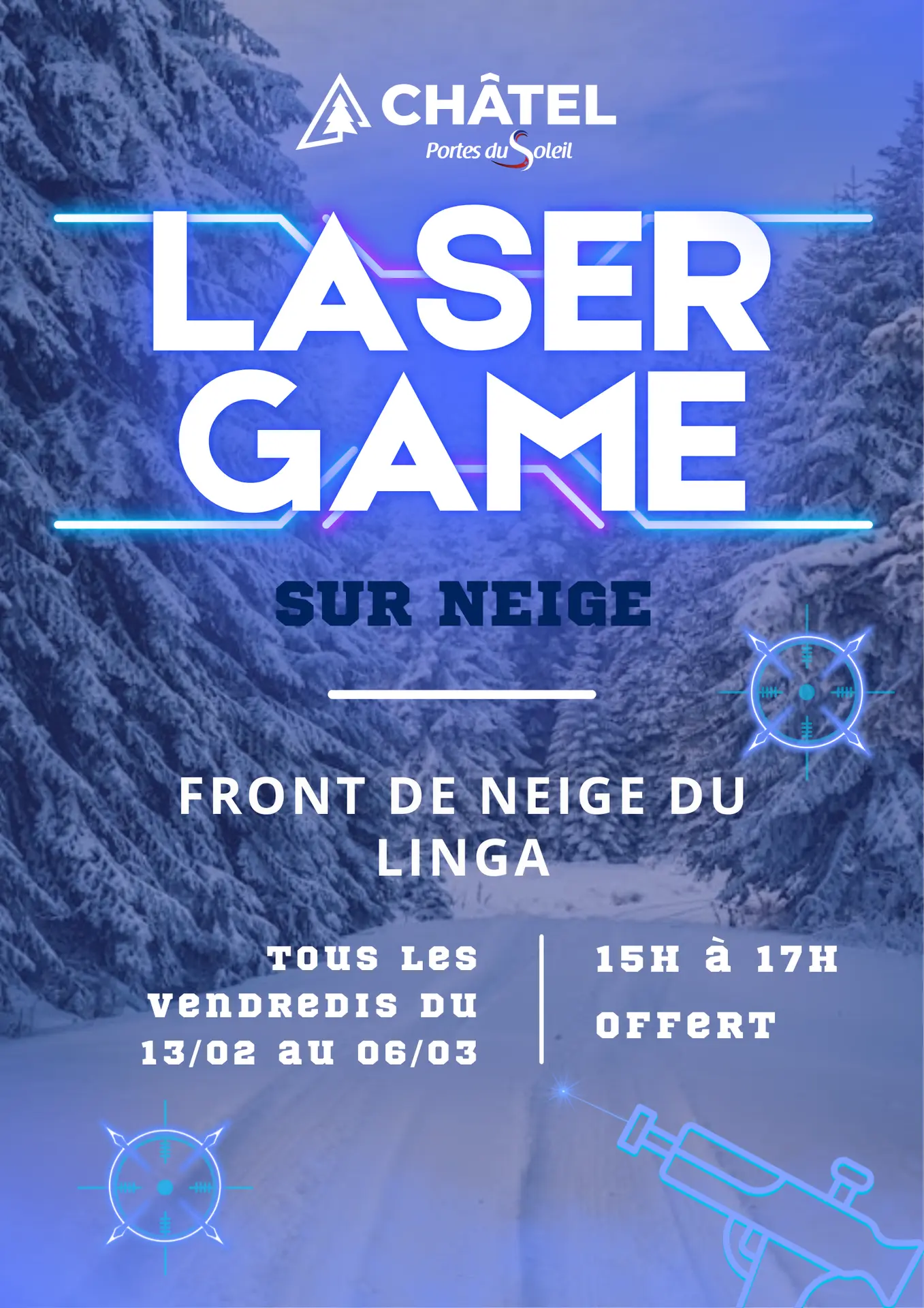 Laser game sur neige_Châtel