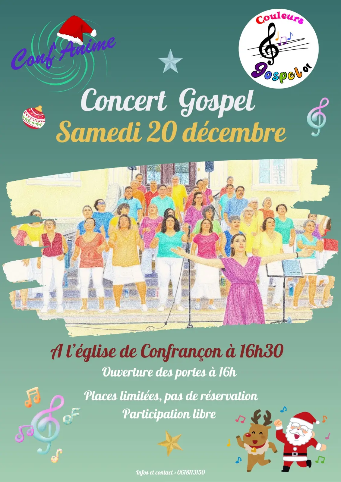 Affiche_Concert Gospel_Confrançon