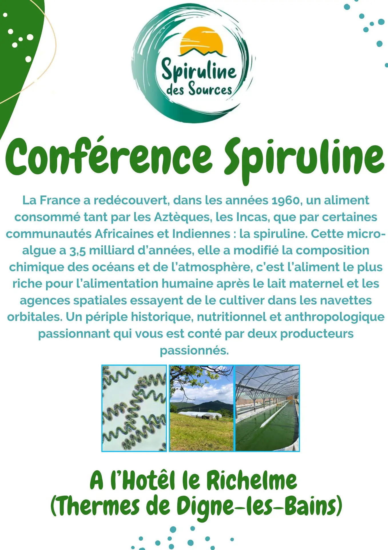 Résumé de la conférence