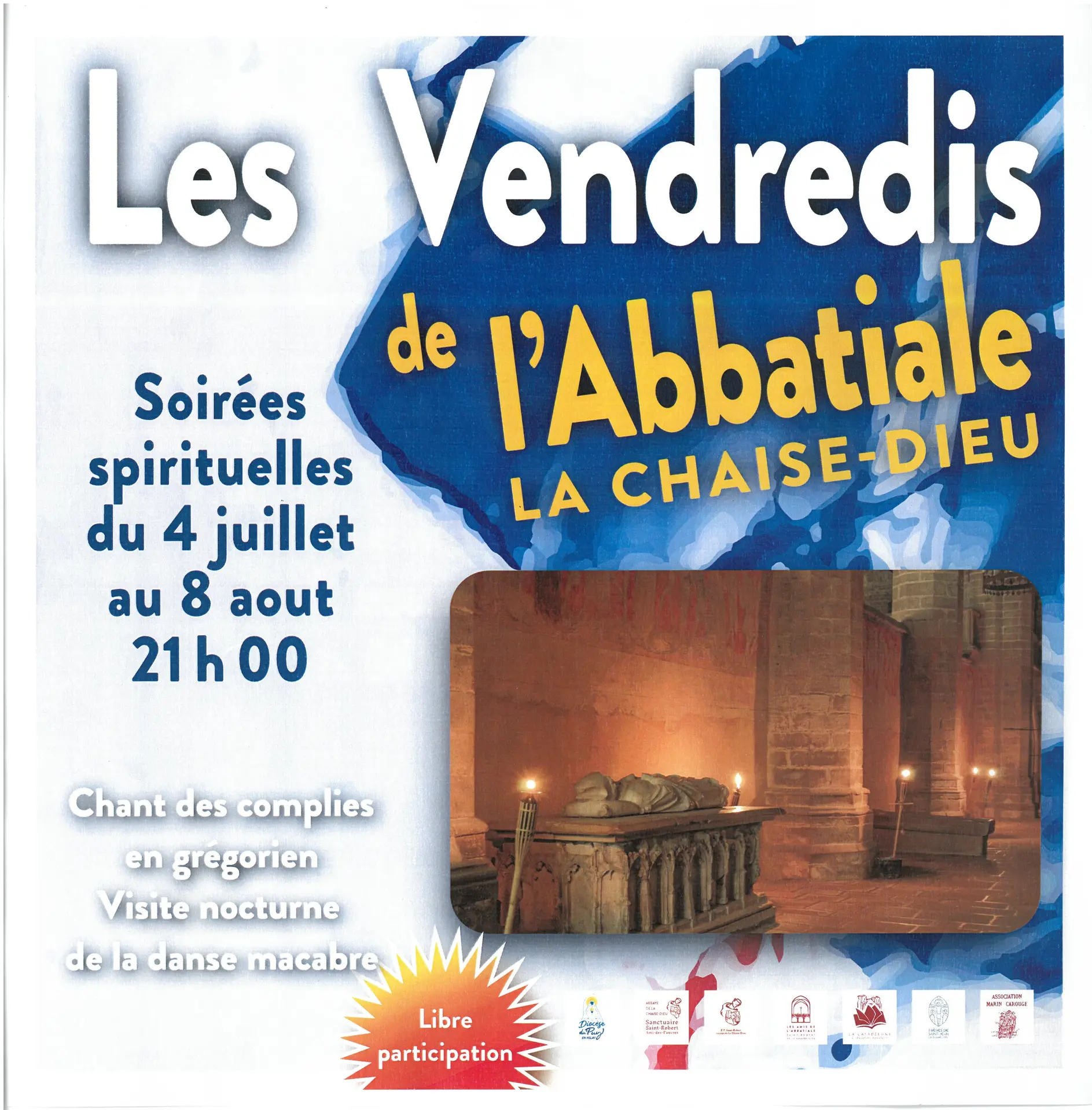 Soirée spirituelles Vendredis de l'Abbatiale