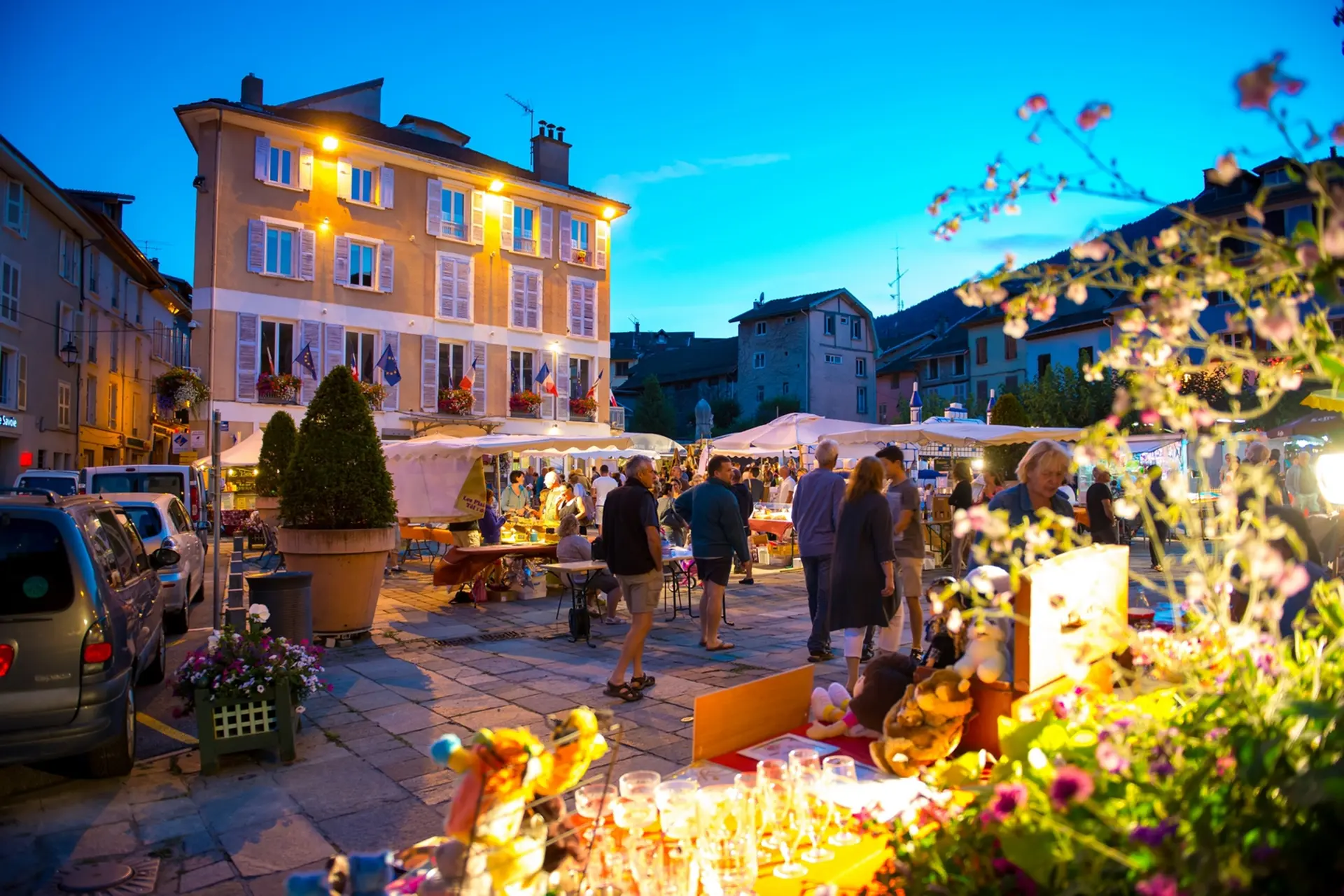 marché nocturne Allevard