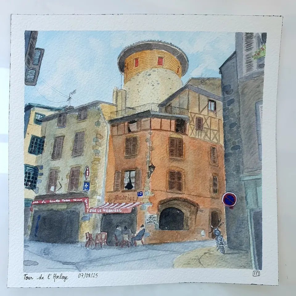 Exposition Aquarelles Irène Martin Giovaninetti