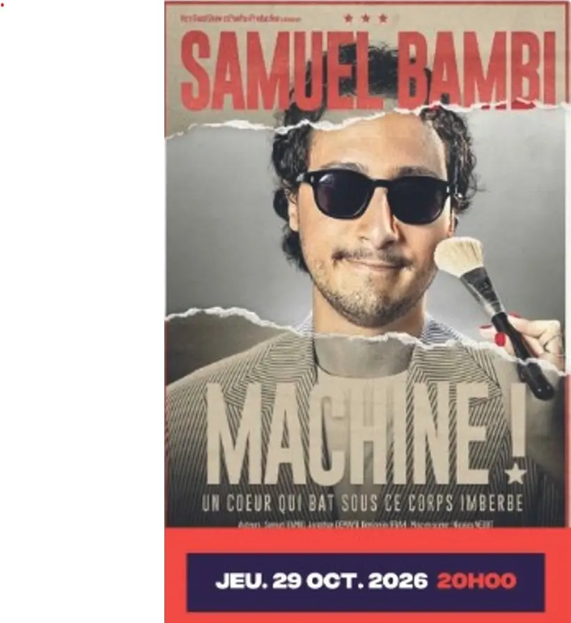 Spectacle de Samuel Bambi