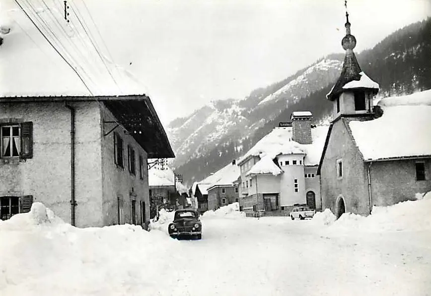 Le village de La Chapelle d'Abondance