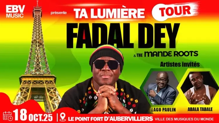 Concert - Fadal Dey & The Mande Roots_Aubervilliers