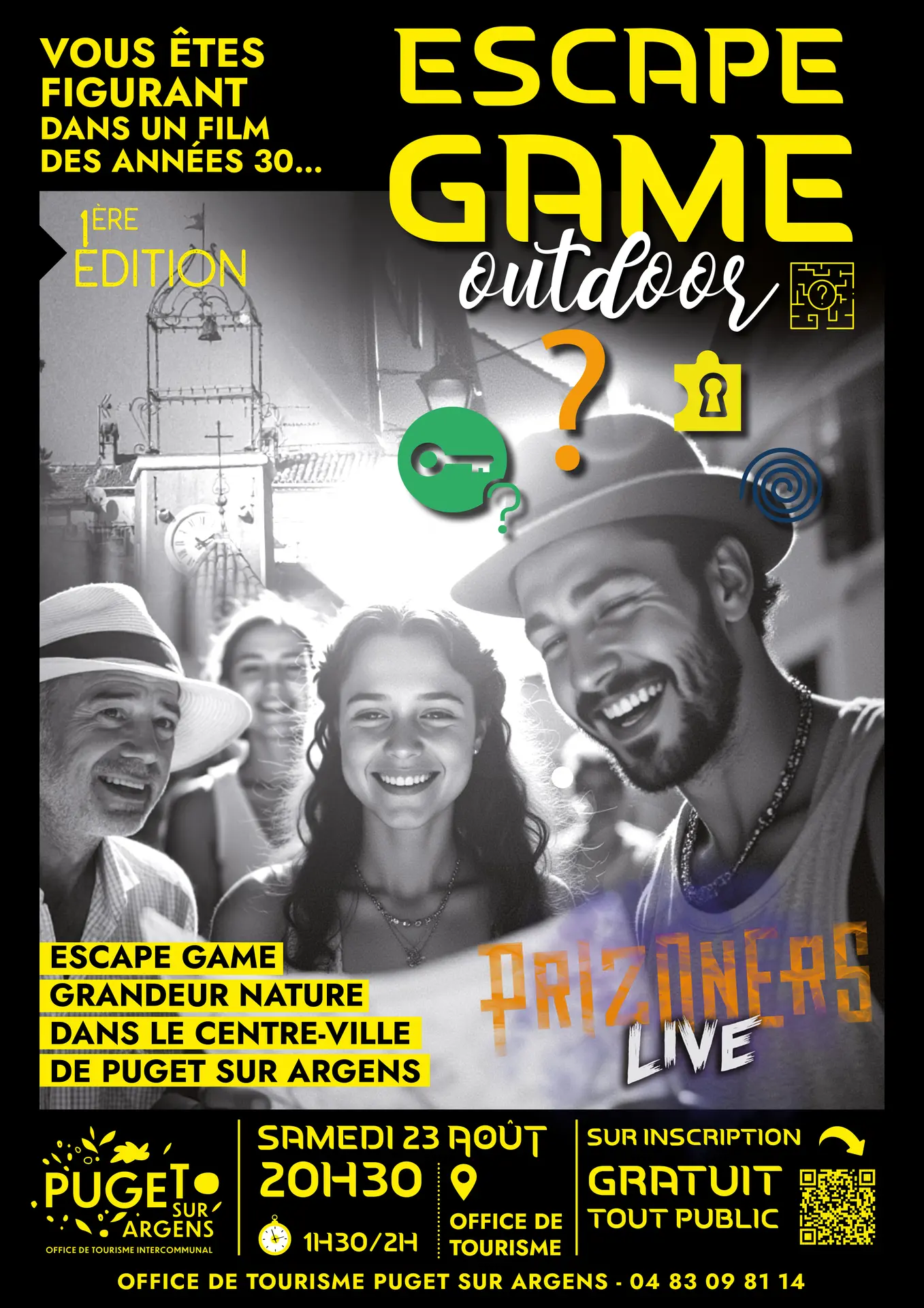 Escape game géant - Silence on tourne !