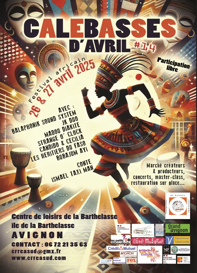 Les Calebasses d'Avril, festival africain - 14e édition