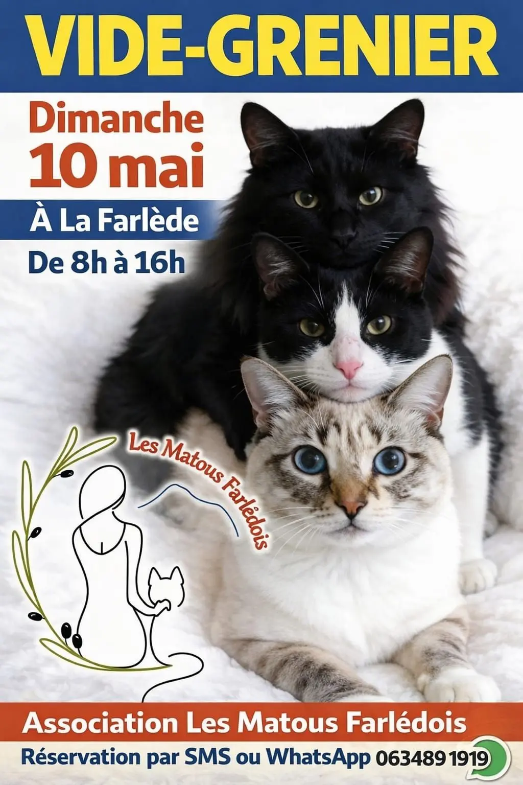 Vide greniers de l'association Les Matous Farlédois_La Farlède