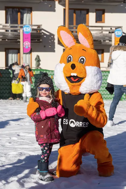 Rencontre avec l'Happy, notre mascotte_Les Orres